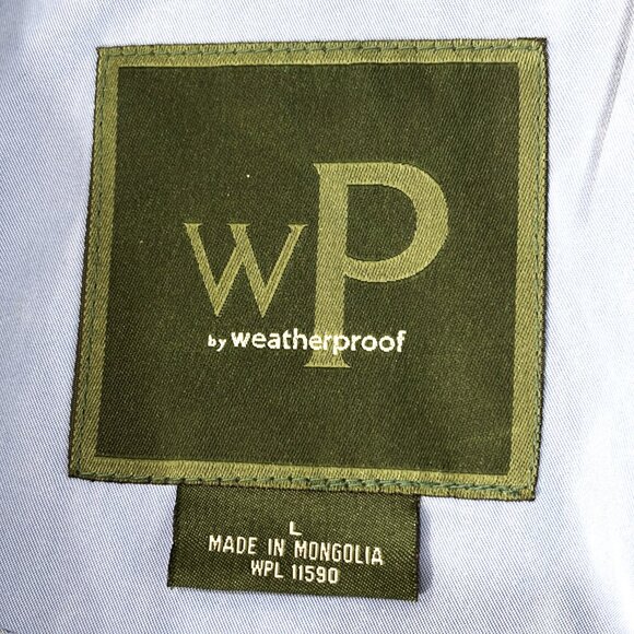 Weatherproof Lightweight Microfiber Full Zip Bomber Jacket Size L - NWT - Picture 6 of 14